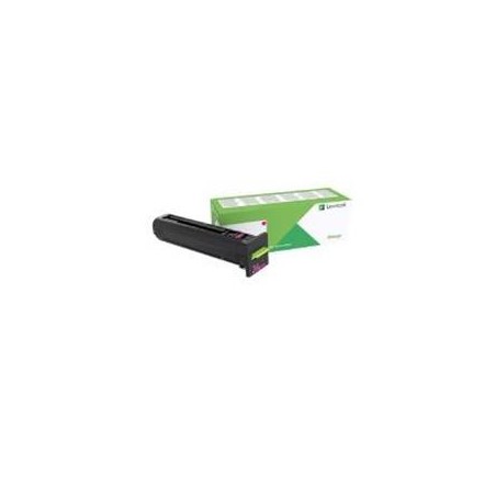 Lexmark - Vysoká výtěžnost - purpurová - originální - kazeta s barvivem LCCP, LRP, Lexmark Corporate - pro Lexmark CX820de