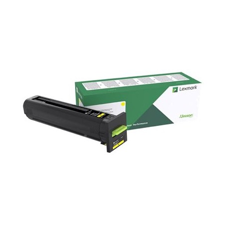 Lexmark - Vysoká výtěžnost - žlutá - originální - kazeta s barvivem LCCP, LRP - pro Lexmark CX860de, CX860dte, CX860dtfe