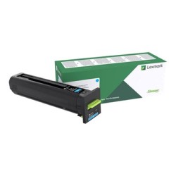 Lexmark - Vysoká výtěžnost - azurová - originální - kazeta s barvivem LCCP, LRP - pro Lexmark CX860de, CX860dte, CX860dtfe