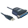 Delock USB to Printer adapter cable - Paralelní adaptér - USB - IEEE 1284