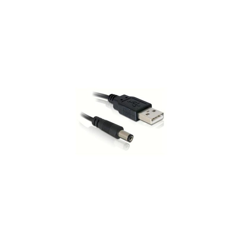 Delock - Elektrický kabel - DC jack 5.4 mm (M) do USB (M) - 1 m