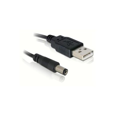 Delock - Elektrický kabel - DC jack 5.4 mm (M) do USB (M) - 1 m