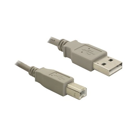 Delock - Kabel USB - USB (M) do USB typ B (M) - USB 2.0 - 3 m
