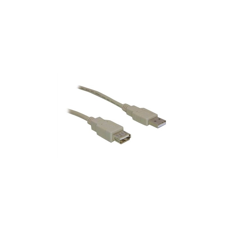 Delock - Prodlužovací šňůra USB - USB (M) do USB (F) - 1.8 m - pro P/N: 61477, 61478, 61693, 61746, 61772, 66202, 88537