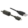 Delock - Kabel USB - USB (M) do Micro USB typ B (M) - 1 m