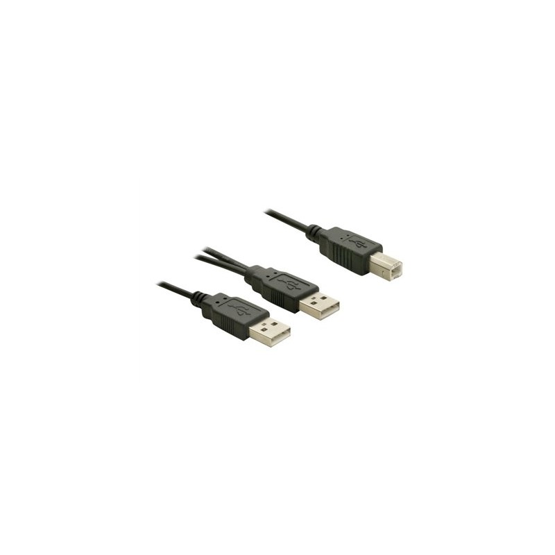 Delock - Kabel USB - USB typ B (M) do USB (M) - USB 2.0 - 1 m