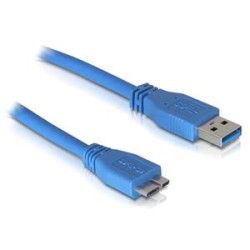 Delock - Kabel USB - USB (M) do Micro-USB typu B (M) - USB 3.0 - 1 m