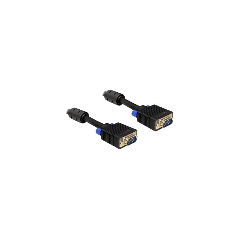 Delock - Kabel VGA - HD-15 (VGA) (M) do HD-15 (VGA) (M) - 20 m