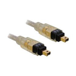 Delock - Kabel IEE1394 - FireWire 4 piny (M) do FireWire 4 piny (M) - 2 m
