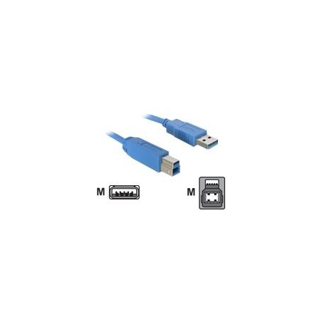 Delock - Kabel USB - USB typ A (M) do USB Type B (M) - USB 3.0 - 3 m - pro P/N: 89273