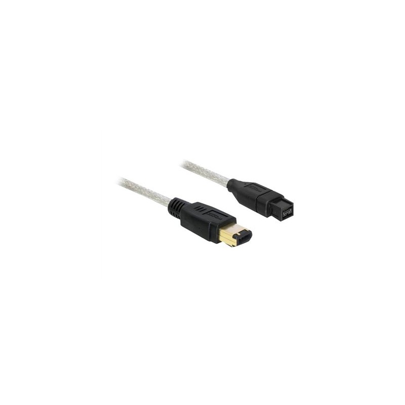 Delock - Kabel IEE1394 - FireWire 800 (M) do FireWire 6 pinů (M) - 3 m