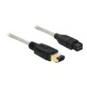 Delock - Kabel IEE1394 - FireWire 800 (M) do FireWire 6 pinů (M) - 3 m