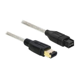Delock - Kabel IEE1394 - FireWire 800 (M) do FireWire 6 pinu (M) - 1 m