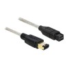 Delock - Kabel IEE1394 - FireWire 800 (M) do FireWire 6 pinu (M) - 1 m