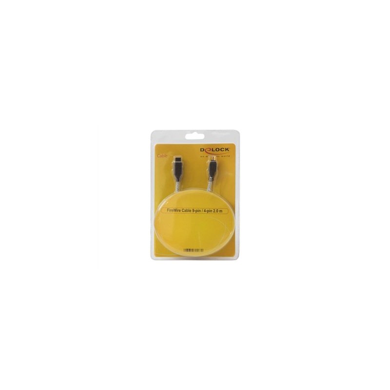 Delock - Kabel IEE1394 - FireWire 800 (M) do FireWire 4 piny (M) - 2 m