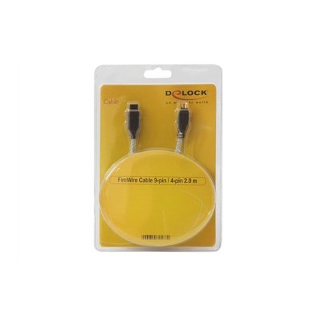 Delock - Kabel IEE1394 - FireWire 800 (M) do FireWire 4 piny (M) - 2 m