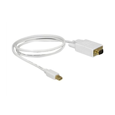 Delock - Kabel DisplayPort - Mini DisplayPort (M) do HD-15 (VGA) (M) - 1 m