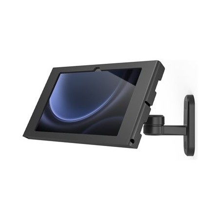 Compulocks Galaxy Tab S9/S9FE 10.9" Apex Enclosure Swing Wall Mount Black - Montážní sada - kyvné rameno, odhalená prední/zadní