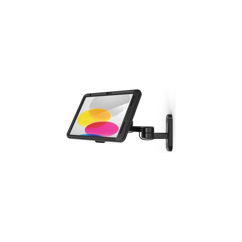 Compulocks iPad 10th-11th (A16) Gen PowerMove Swing Wall Mount Black - Montážní sada (montáž na zed) - pro tablet - houpacka