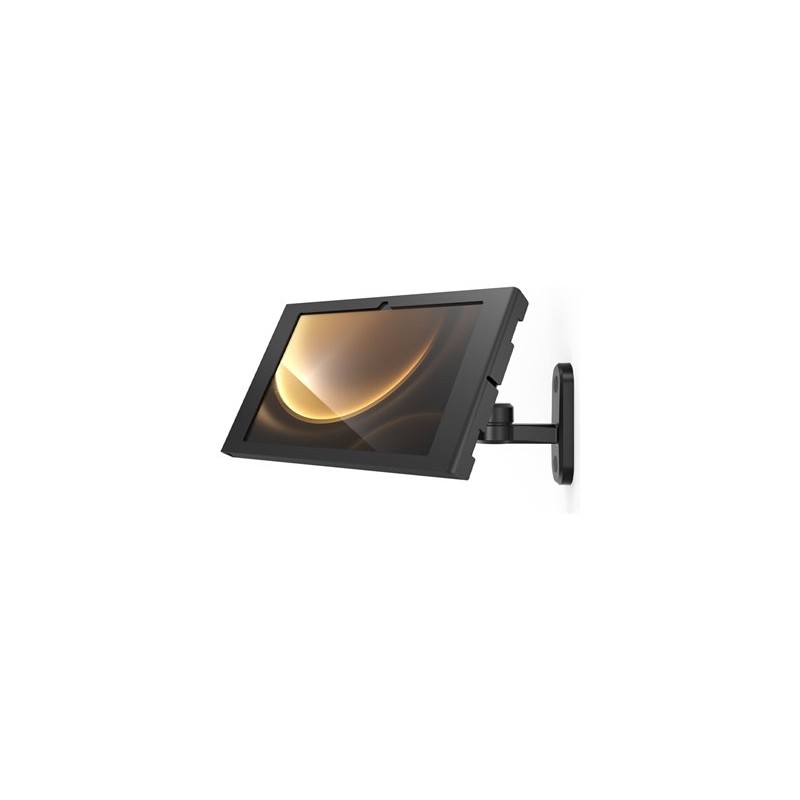 Compulocks Galaxy Tab S9+/S9FE+ 12.4" Apex Enclosure Swing Wall Mount Black - Montážní sada (kryt, polohovatelný držák) - pro