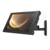 Compulocks Galaxy Tab S9+/S9FE+ 12.4" Apex Enclosure Swing Wall Mount Black - Montážní sada (kryt, polohovatelný držák) - pro