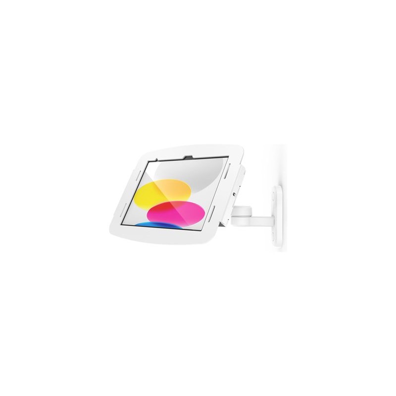 Compulocks iPad 10th-11th (A16) Gen Space Enclosure Swing Wall Mount White - Montážní sada (kryt, držák VESA s kyvným ramenem)