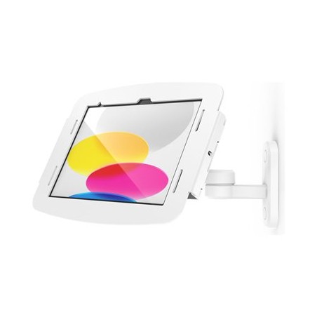 Compulocks iPad 10th-11th (A16) Gen Space Enclosure Swing Wall Mount White - Montážní sada (kryt, držák VESA s kyvným ramenem)