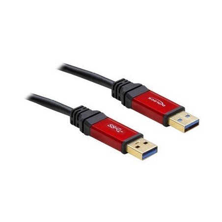 Delock Premium - Kabel USB - USB typ A (M) do USB typ A (M) - USB 3.0 - 2 m - černá