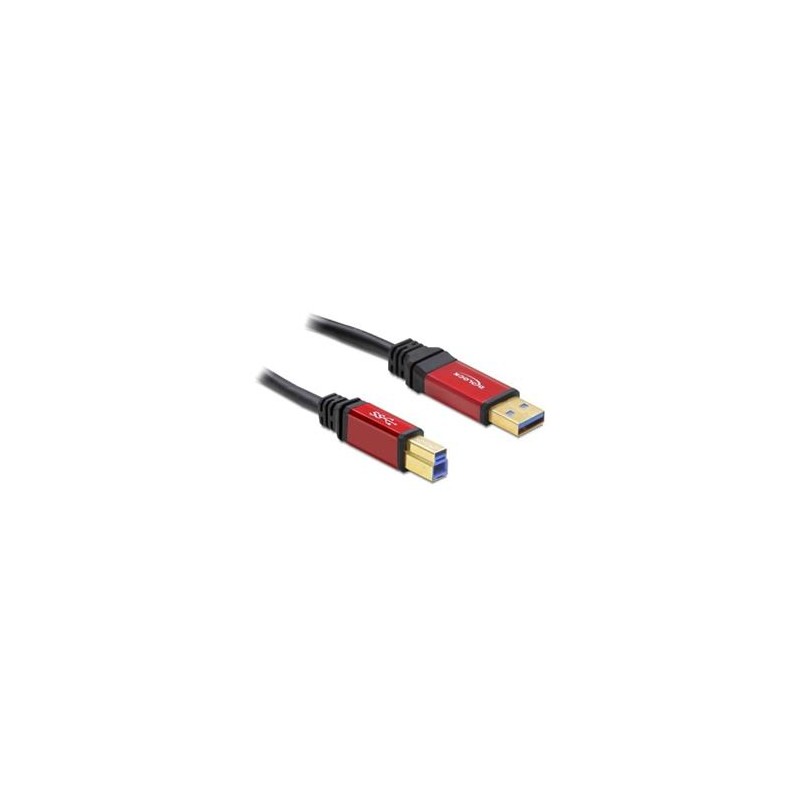 Delock Premium - Kabel USB - USB typ A (M) do USB Type B (M) - USB 3.0 - 2 m - černá