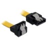 Delock Cable SATA - Kabel SATA - Serial ATA 150/300/600 - SATA (F) do SATA (F) - 70 cm - dolů zahnutý konektor, opatřený