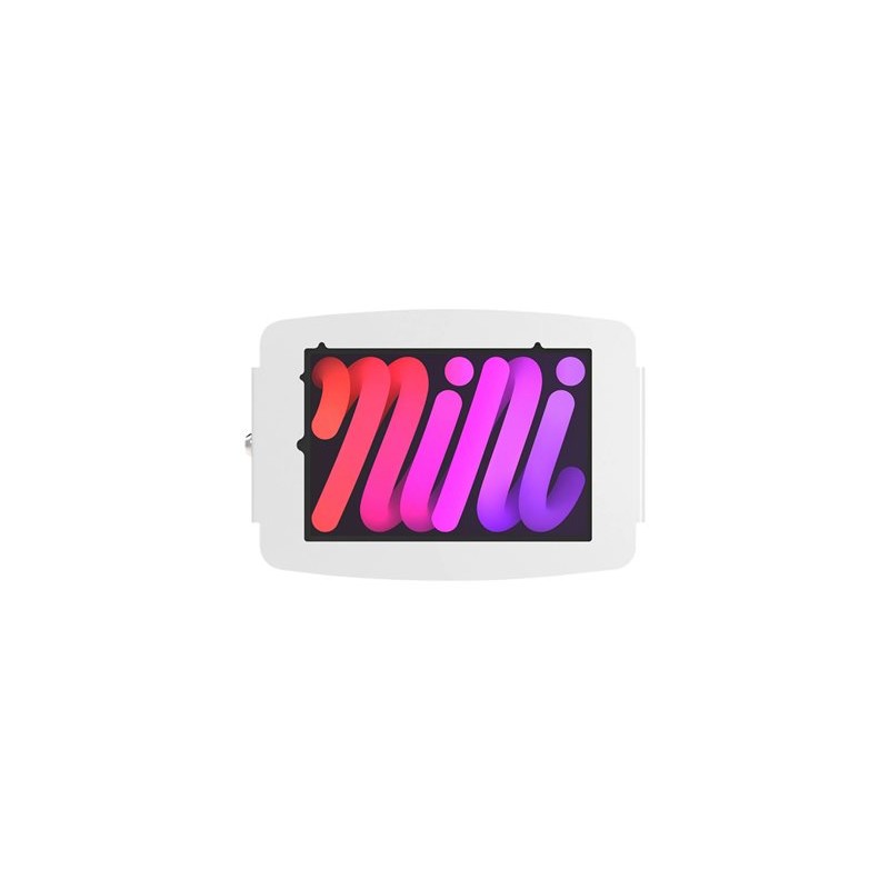 Compulocks iPad Mini 8.3" Space Enclosure Wall Mount - Škříň - pro tablet - uzamykatelný - vysoce kvalitní hliník - bílá