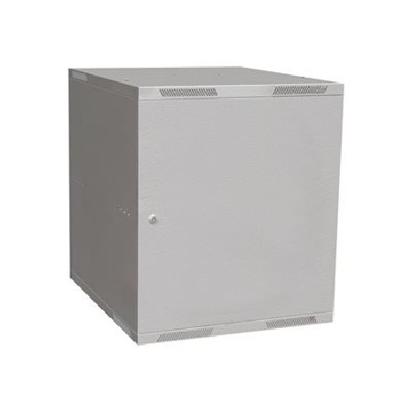Solarix SENSA LITE SENSA-L-12U-56-21-G - Skříň - 600 mm, kovové dveře - montáž na stěnu - šedá, RAL 7035 - 12U - 19"