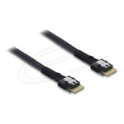 Delock - Interní kabel SAS - 4i Slim SAS (M) do 4i Slim SAS (M) - 50 cm