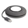 Delock - Napájecí kabel pro chytré hodinky - 24 pin USB-C s piny (male) magnetický - 1 m - šedá
