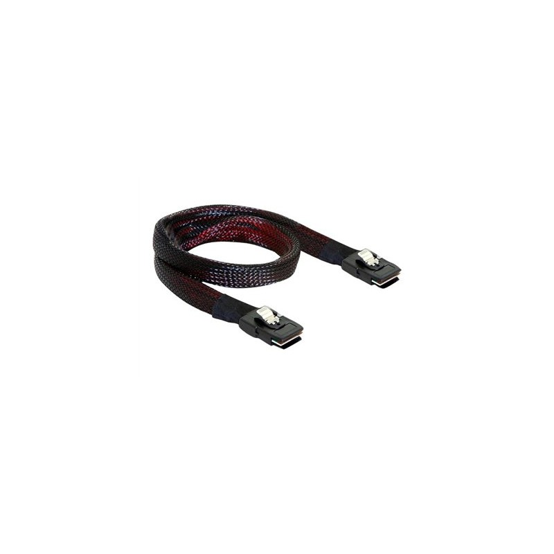 Delock mini SAS - Interní kabel SAS - 36 pinů 4i Mini MultiLane (M) do 36 pinů 4i Mini MultiLane (M) - 50 cm