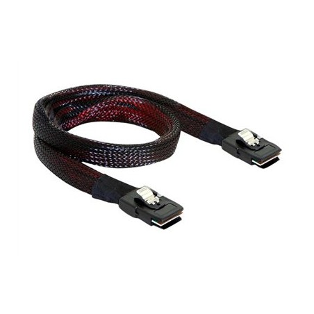 Delock mini SAS - Interní kabel SAS - 36 pinů 4i Mini MultiLane (M) do 36 pinů 4i Mini MultiLane (M) - 50 cm