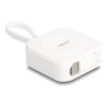 Delock - Napájecí kabel pro chytré hodinky - 24 pin USB-C s piny (male) magnetický - 12.5 cm - bílá