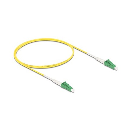 Delock - Sítový kabel - jednoduchý režim LC/APC (M) do jednoduchý režim LC/APC (M) - 1 m - 2 mm - optické vlákno - simplex - 9