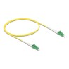 Delock - Sítový kabel - jednoduchý režim LC/APC (M) do jednoduchý režim LC/APC (M) - 1 m - 2 mm - optické vlákno - simplex - 9