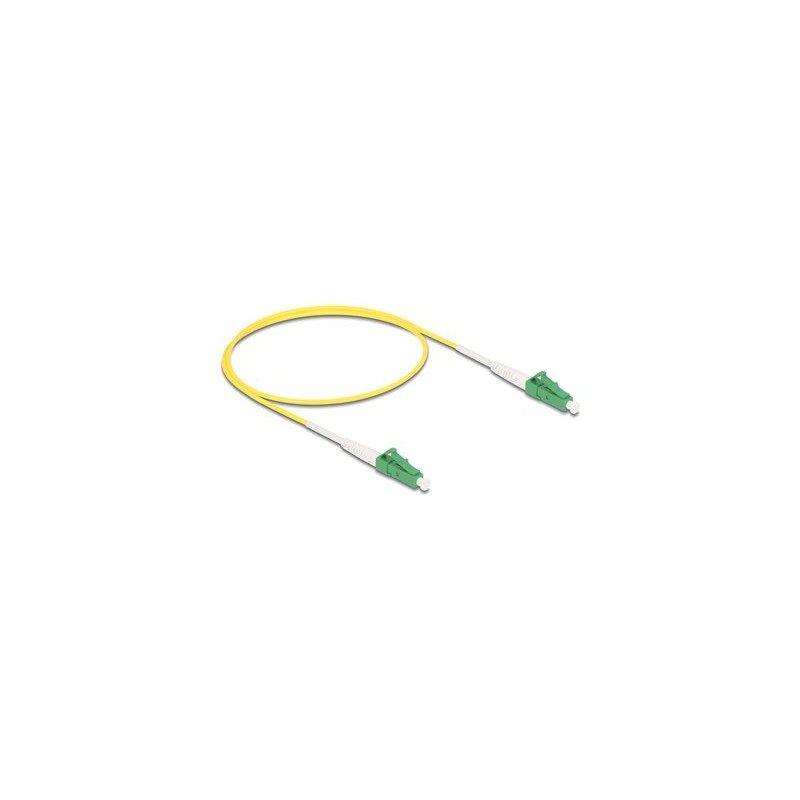 Delock - Sítový kabel - jednoduchý režim LC/APC (M) do jednoduchý režim LC/APC (M) - 0.5 m - 2 mm - optické vlákno - simplex