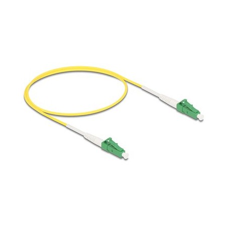 Delock - Sítový kabel - jednoduchý režim LC/APC (M) do jednoduchý režim LC/APC (M) - 0.5 m - 2 mm - optické vlákno - simplex
