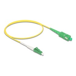 Delock - Sítový kabel - jednoduchý režim LC/APC (M) do jednoduchý režim SC/APC (M) - 0.5 m - 2 mm - optické vlákno - simplex