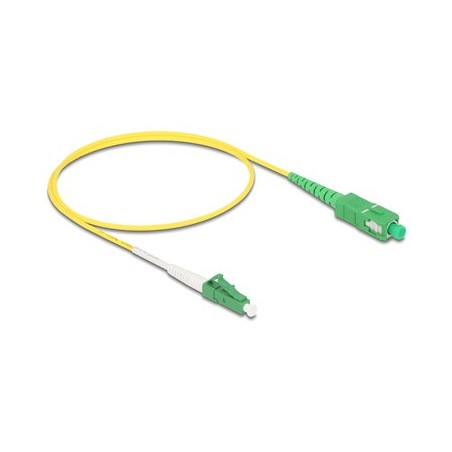 Delock - Sítový kabel - jednoduchý režim LC/APC (M) do jednoduchý režim SC/APC (M) - 0.5 m - 2 mm - optické vlákno - simplex