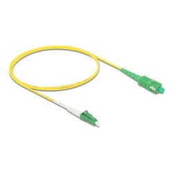 Delock - Sítový kabel - jednoduchý režim LC/APC (M) do jednoduchý režim SC/APC (M) - 1 m - 2 mm - optické vlákno - simplex - 9