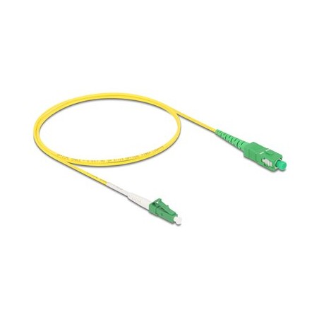 Delock - Sítový kabel - jednoduchý režim LC/APC (M) do jednoduchý režim SC/APC (M) - 1 m - 2 mm - optické vlákno - simplex - 9