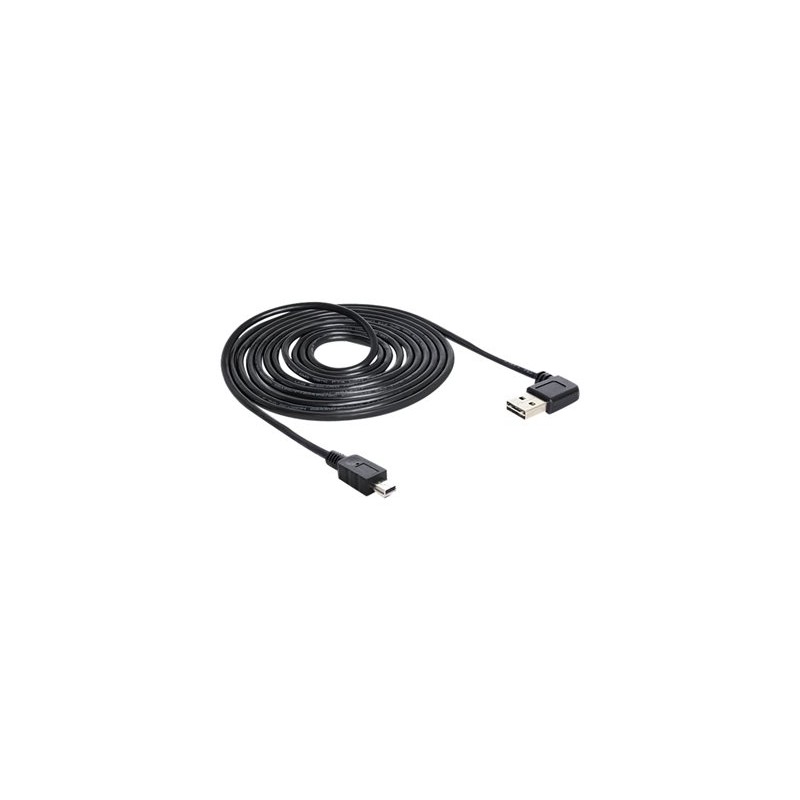 Cable EASY-USB 2.0 Type-A male angled le, Cable EASY-USB 2.0 Type-A male angled le 83381