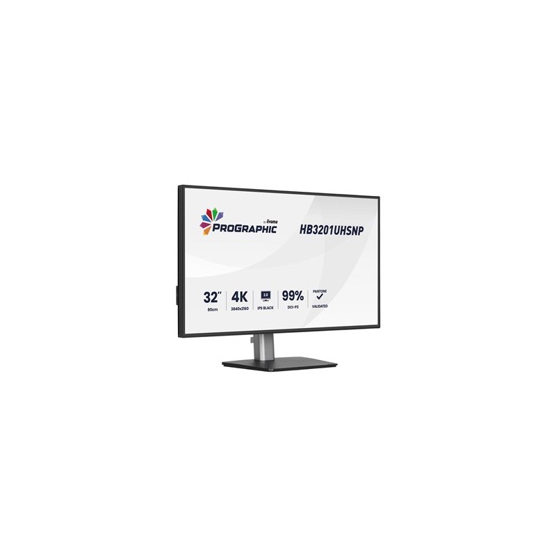 iiyama ProGraphic/HB3201UHSNP-B1/31,5"/IPS/4K UHD/60Hz/4ms/Černá/3R