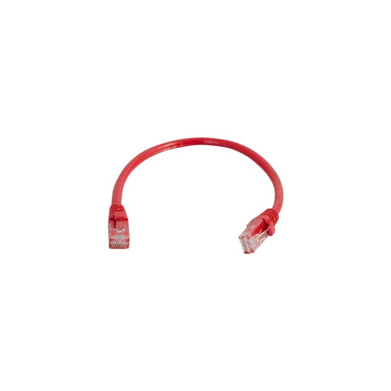 C2G Cat6 Booted Unshielded (UTP) Network Patch Cable - Patch kabel - RJ-45 (M) do RJ-45 (M) - 1 m - UTP - CAT 6 - lisovaný