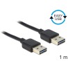 Delock EASY-USB - Kabel USB - USB (M) do USB (M) - USB 2.0 - 1 m - černá