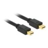 Delock - Kabel DisplayPort - Mini DisplayPort (M) do Mini DisplayPort (M) - 5 m - černá